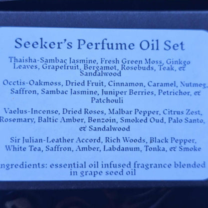 Heroes of Aramán Perfume Sample & Gift Sets
