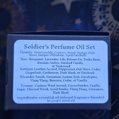 Heroes of Aramán Perfume Sample & Gift Sets